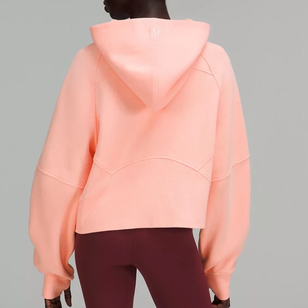 🍋LULULEMON SCUBA OVERSIZED HALF ZIP HOODIE/JACKET-DEW PINK-XS/S, M/L & XL/XXL🍋 - Picture 2 of 7